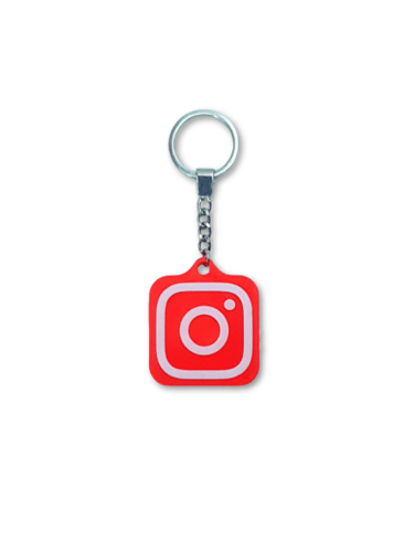 ميدالية مفاتيح انستغرام بتقنية NFC