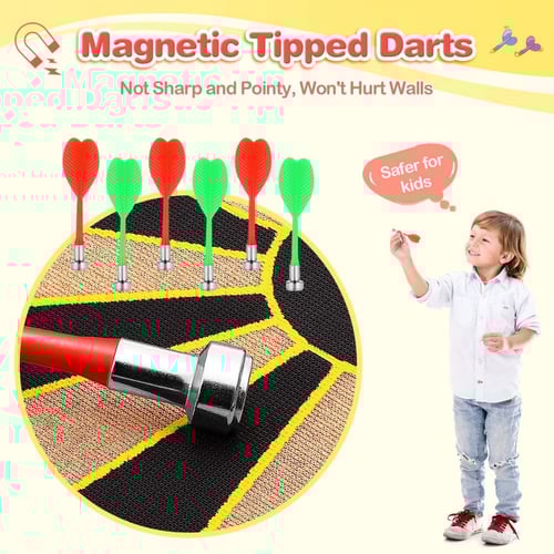 لعبة السهام المغناطيسية مزدوجة الوجيهن قابلة للطي