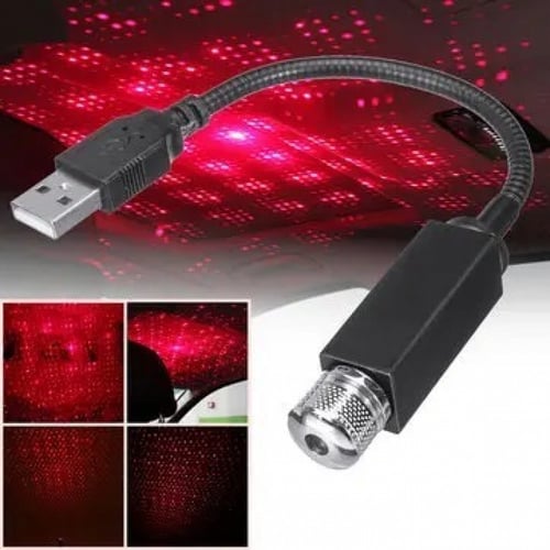 ليزر USB داخلي للسيارة او المنزل مع امكانية تعديل...