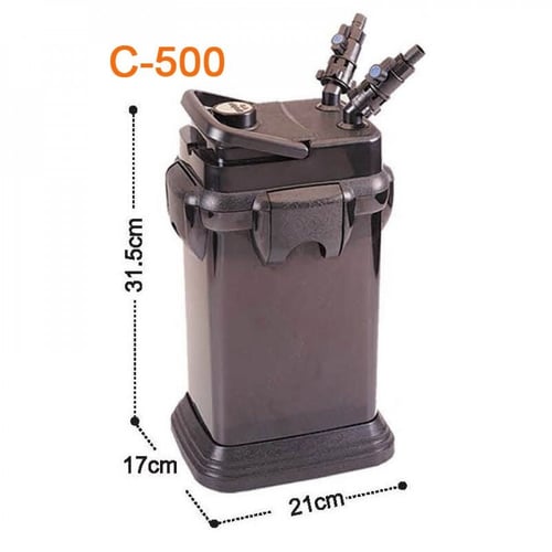 فلتر خارجي دوفين لاحواض السمك C500