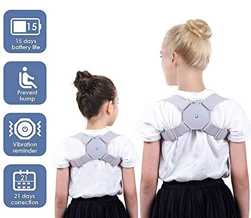 مشد ظهر الكتروني ذكي قابل للشحن عبر منفذ USB