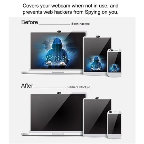 غطاء حماية لكاميرا اللابتوب او الجوال او التابلت ل...