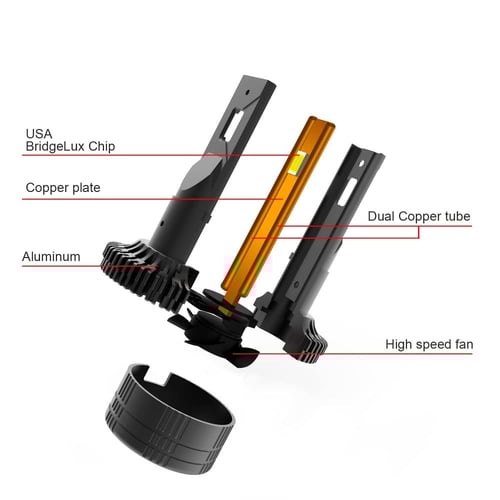 زوج مصابيح أمامية ليد للسيارة ذات جودة عالية من AZ...
