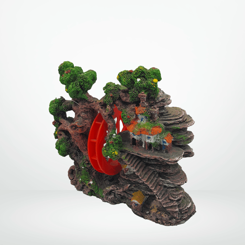 ديكور لاحواض السمك شكل طاحونة هوائية 2 مقاس 22x11x...