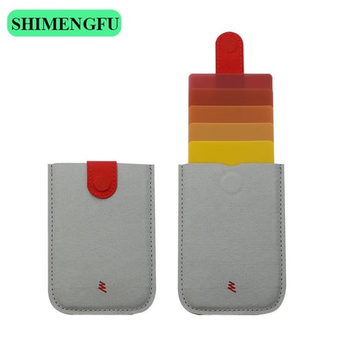 محفظة مغناطيس قماش مايكروفايبر للبطاقات والنقود