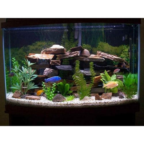 كيلو رمل نهري لاحواض السمك او المستزرعه مقاس 1-2 م...