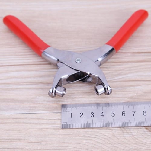 كماشة ثقوب عيون المشبك للاحزمة والاحذية مع 100 قطع...