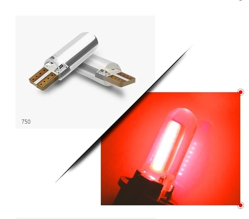 زوج لمبات T10-LED مقاومة للماء للسقف والتابلو والل...