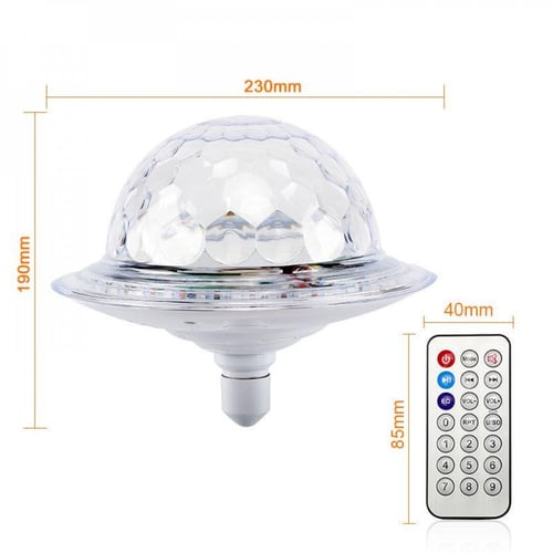 سبيكر بلوتوث لاسلكي كرة سحرية مضيئة بألوان متعددة...