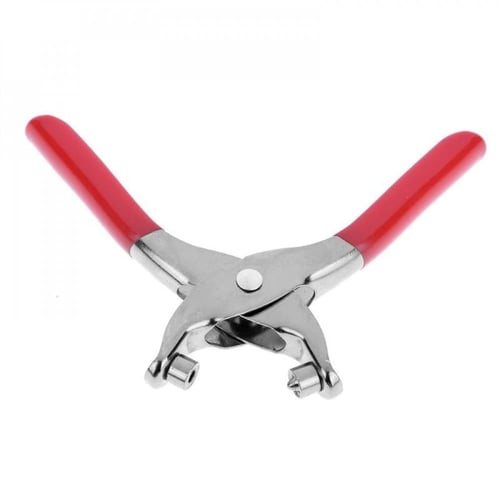 كماشة ثقوب عيون المشبك للاحزمة والاحذية مع 100 قطع...