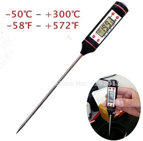 ميزان او مقياس حرارة ديجيتال الكتروني رقمي للمطبخ