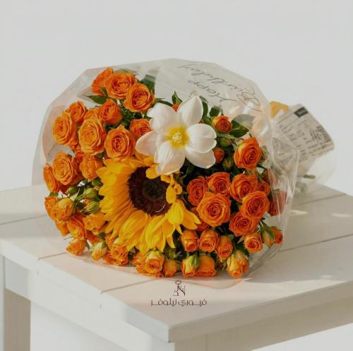 باقة مزهرة