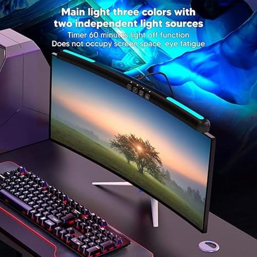 لايت بار منحنية (RGB)