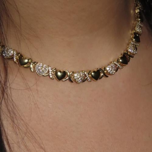Xoxo necklace