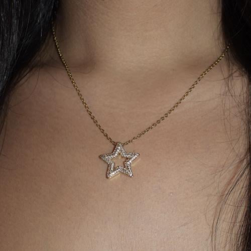 Big star necklace
