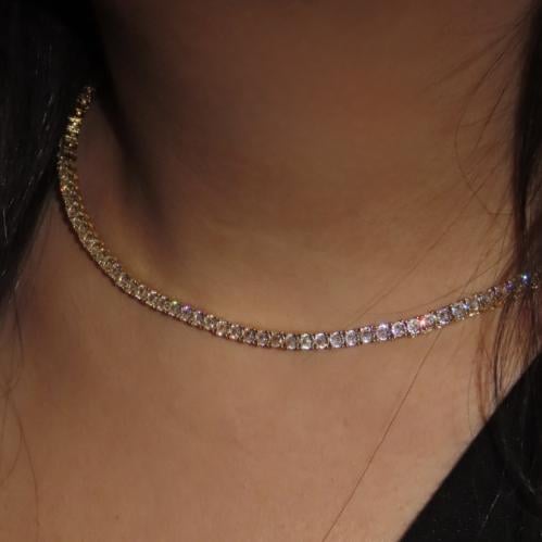 Tennis necklace