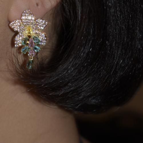 Lilac earring