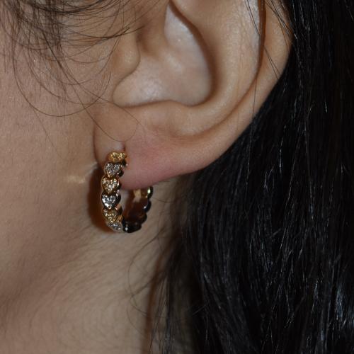 Mix hearts earrings