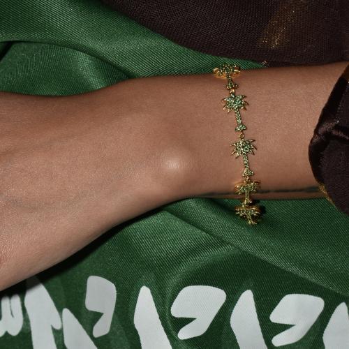 Saudi palm bracelet