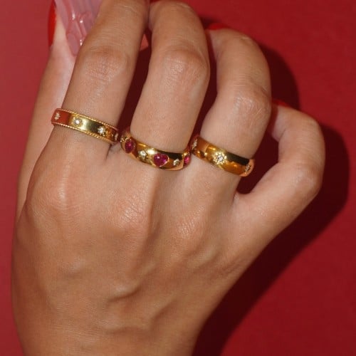 Hearts Ring