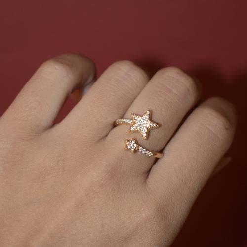 Two stars ring #2