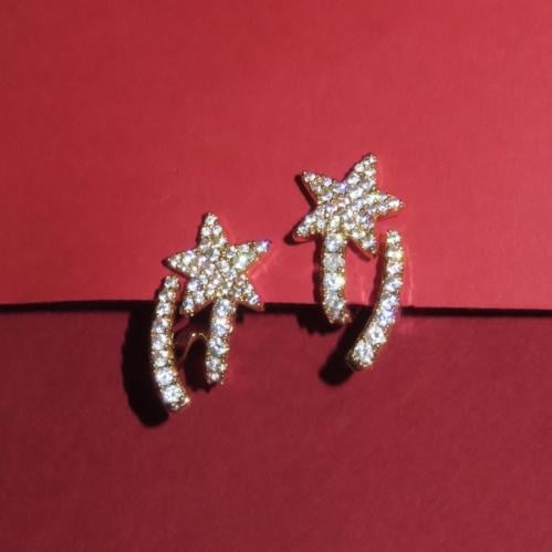 Star earrings