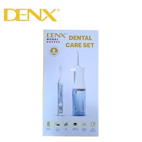 الخيط المائي وفرشاة أسنان