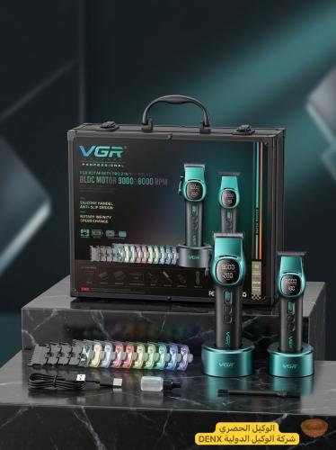 مجموعة ماكينات حلاقة VGR Pro 2 in 1 - موديل V-885...