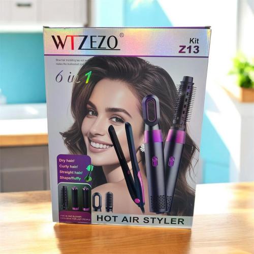 مجموعة تصفيف الشعر 6 في 1 من WTZEZO