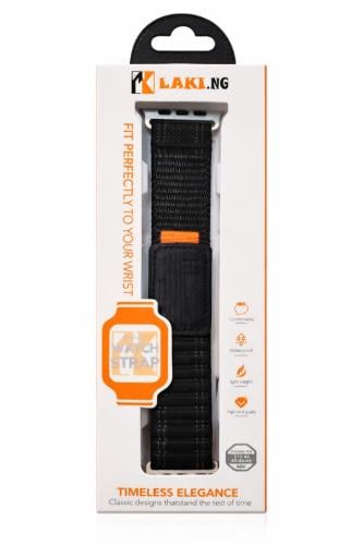 سوار ساعة ذكية قماشي نايلون – متوافق مع Apple Watc...