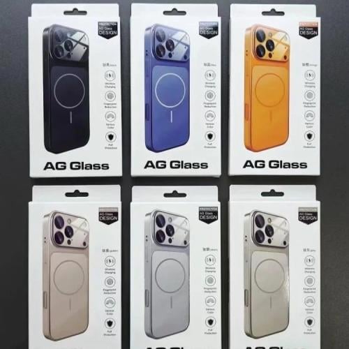 كفر ترهيم AG Glass إصدارات آيفون إلى 17 برو ماكس