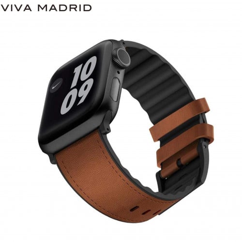 سوار viva madrid جلد باللون البني 42/44