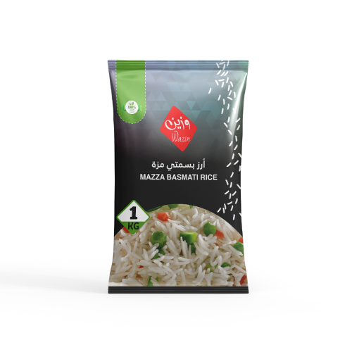 ارز بسمتي مزة 1 كيلو - MAZZA BASMATI RICE 1KG