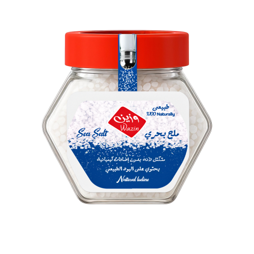 ملح بحري طبيعي مجروش 350 جرام - Sea Salt Natural 3...