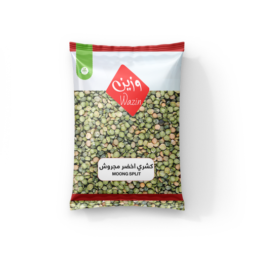 كشري اخضر مجروش 400 جرام - Moong Split 400 g