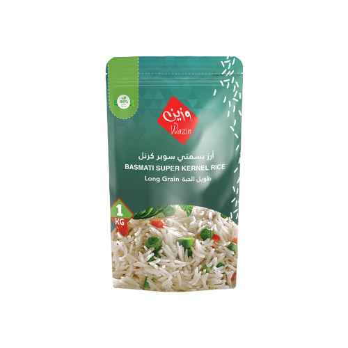 ارز سوبر بسمتي عنبر 1 كيلو - SUPER BASMATI RICE 1K...