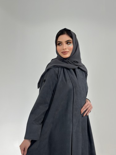 عباية شمواه لون رمادي