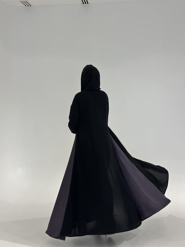 عباية نواعم بنفسجي