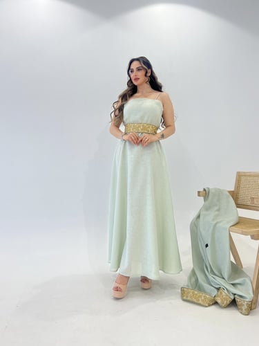 جلابية جاد لنن قطعتين