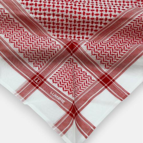 شماغ لوميير أحمر موديل -02