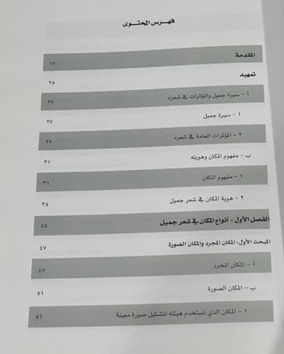 المكان في شعر جميل بثينة دراسة ادبية ميساء الغبان