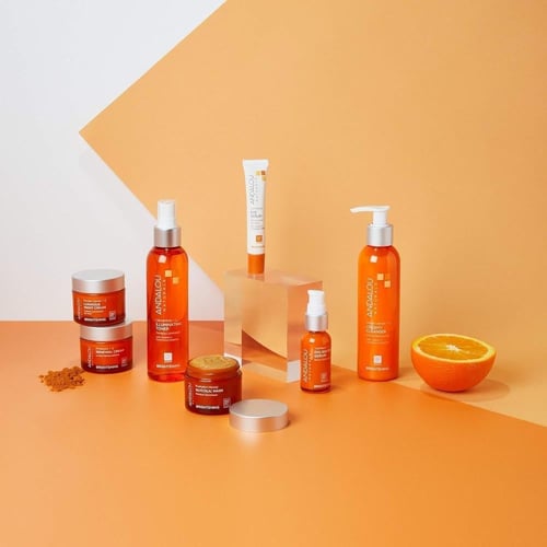 قناع اليقطين والعسل والجليكوليك لتفتيح البشرة من أ...