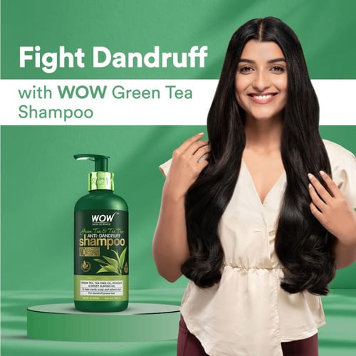 واو سكين ساينس - شامبو الشاي الأخضر وشجرة الشاي ال...