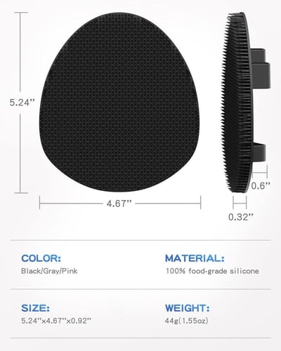 مجموعة مقشر الظهر المصنوع من السيليكون من مانمي هي...