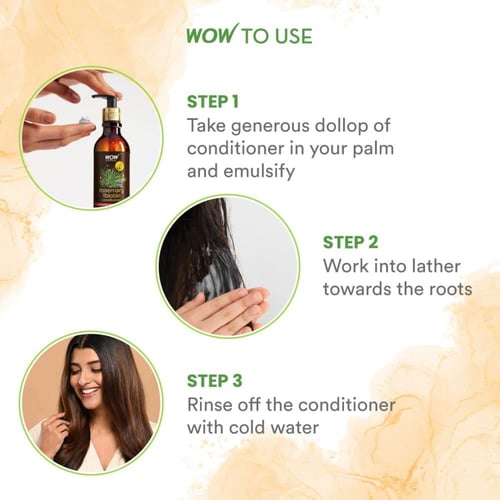 واو سكين ساينس بلسم الشعر بالروزماري لتنعيم الشعر...