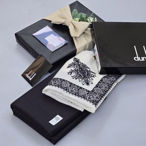 طقم شتوي رجالي فخم مع التغليف