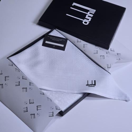 شماغ دنهل ابيض قطن 100% فاخر – إصدار 2026 الجديد