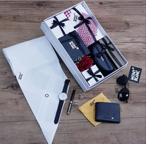 طقم هدايا رجاليه مونت بلانك