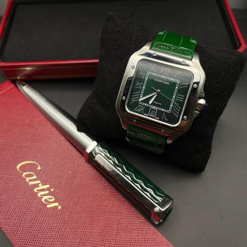 طقم كارتير رجالي ساعه وقلم