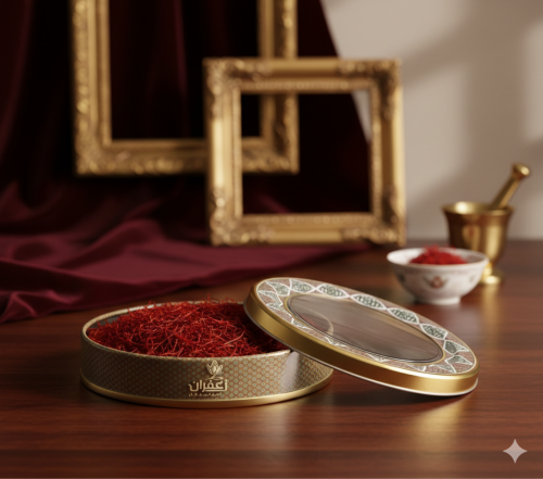 أوقية زعفران فاخر ايراني سوبر نقيل أصلي 28 جرام